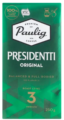 Кава мелена Paulig Presidentti Original 250 г